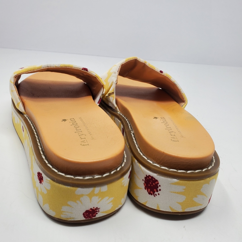 Farylrobin Floral Slide Sandals Size 5 - Picture 8 of 8